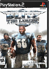 Blitz the League Playstation 2 US box art